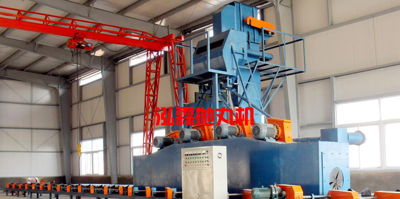 鋼管外壁拋丸機(jī)安裝現(xiàn)場(chǎng)圖 鋼管外壁拋丸機(jī)安裝現(xiàn)場(chǎng)圖