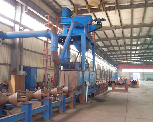 鋼管拋丸除銹設備 鋼管拋丸除銹設備